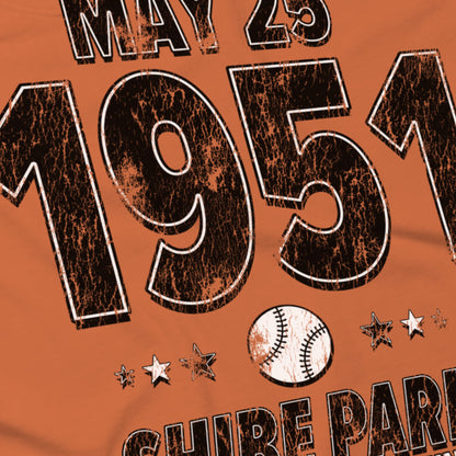 San Francisco Baseball – May 25, 1951 – Comfort Colors