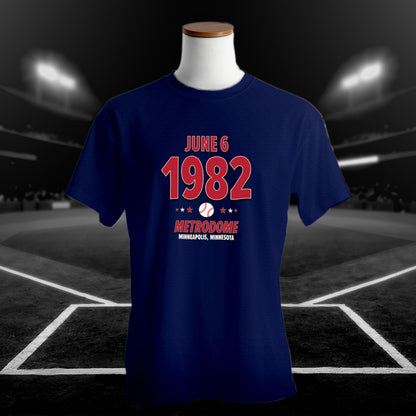 Minnesota Baseball – June 6, 1982 – Origin Tee