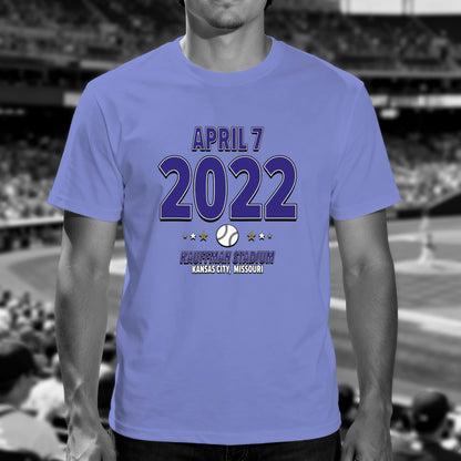 Kansas City Baseball – April 7, 2022 – Origin Tee