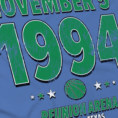 Dallas Basketball – November 5, 1994 – Comfort Colors