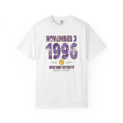 Los Angeles Basketball – November 3, 1996 – Comfort Colors (Black & White)