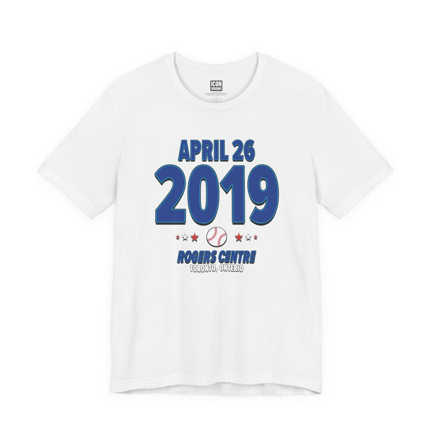 Toronto Baseball – April 26, 2019 – Origin Tee (Black & White)
