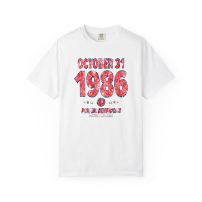 Detroit Basketball – October 31, 1986 – Comfort Colors (Black & White)