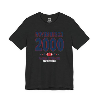 New England Football – November 23, 2000 – Origin Tee (Black & White)