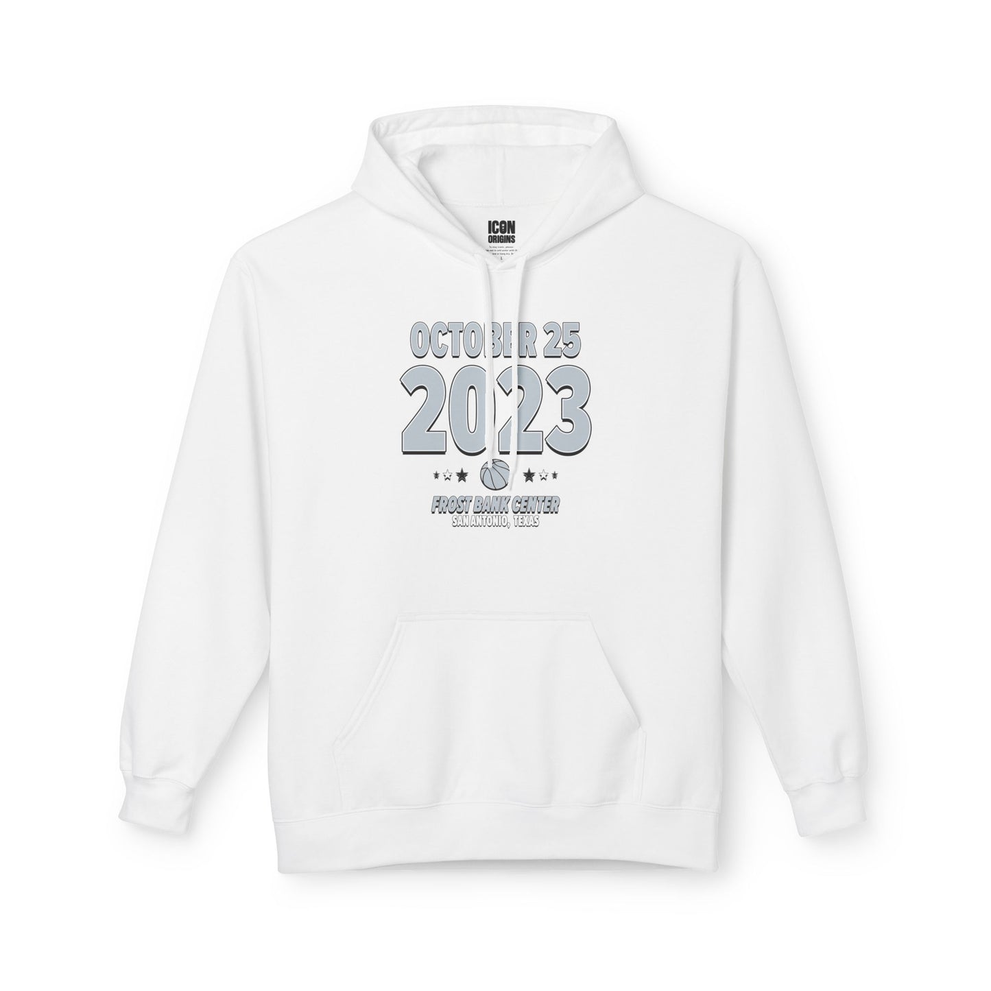 San Antonio Basketball – October 25, 2023 – Hoodie (Black & White)