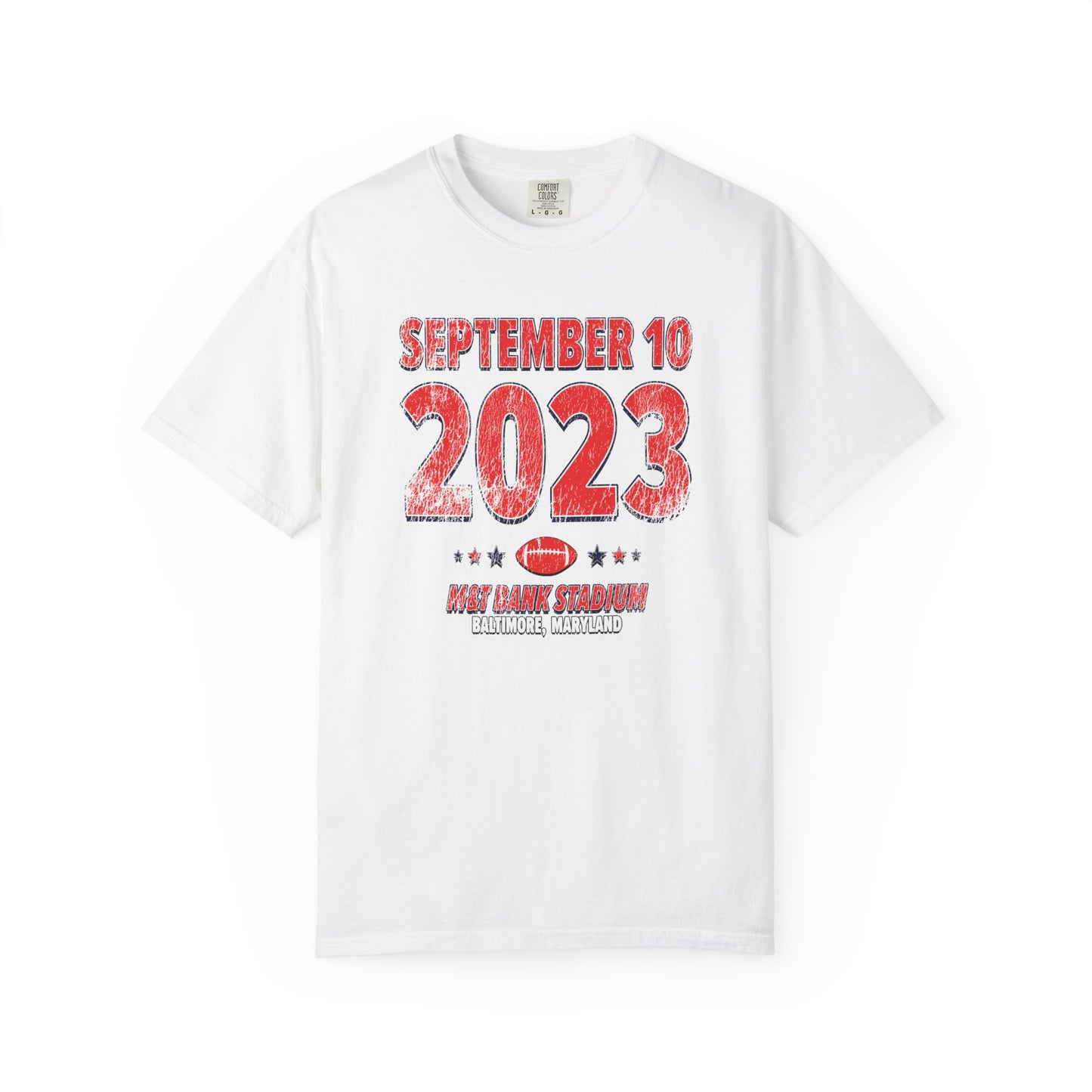 Houston Football – September 10, 2023 – Comfort Colors (Black & White)