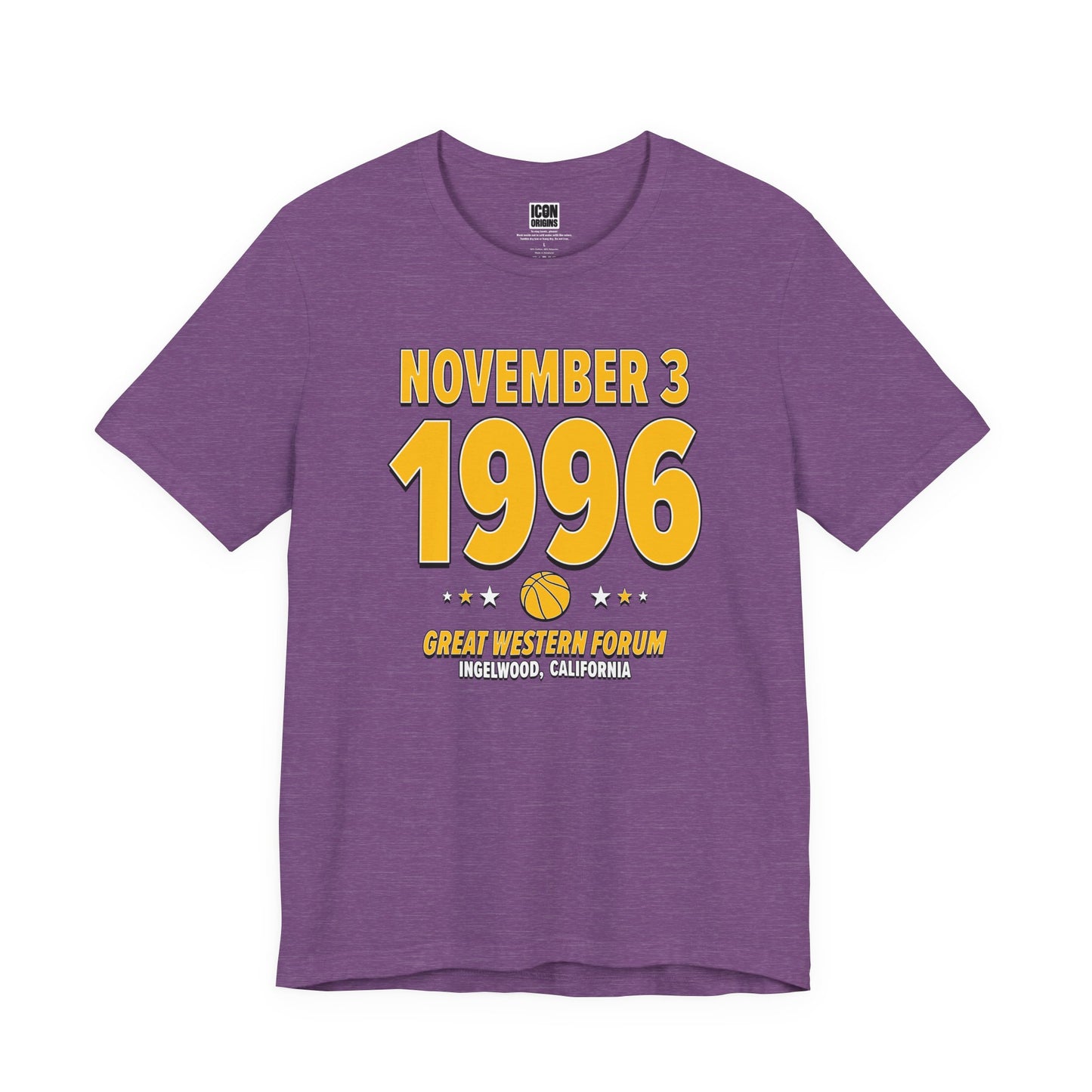 Los Angeles Basketball – November 3, 1996 – Origin Tee