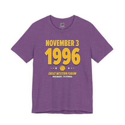 Los Angeles Basketball – November 3, 1996 – Origin Tee