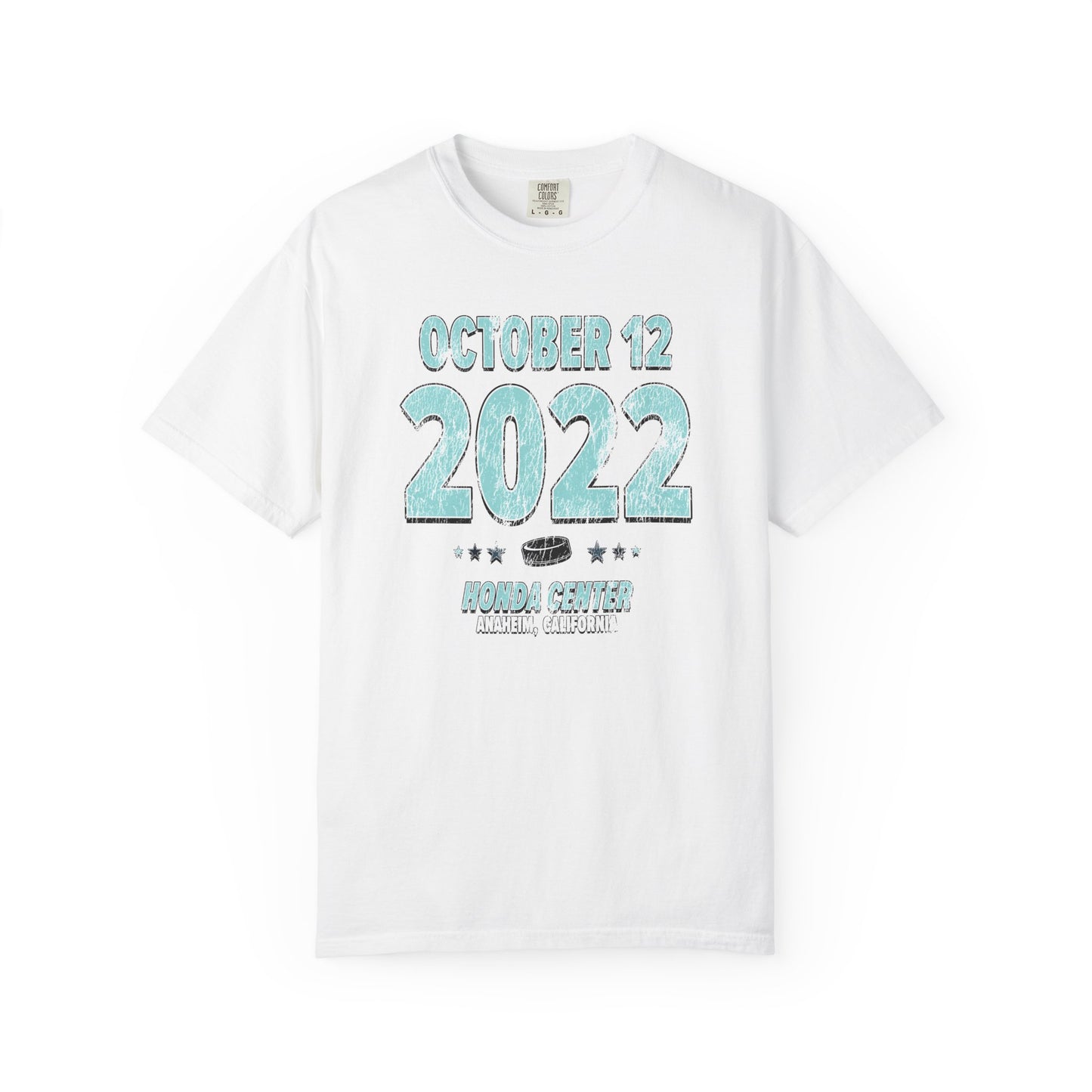 Seattle Hockey – October 12, 2022 – Comfort Colors (Black & White)
