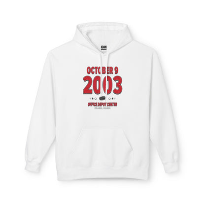 Carolina Hockey – October 9, 2003 – Hoodie (Black & White)