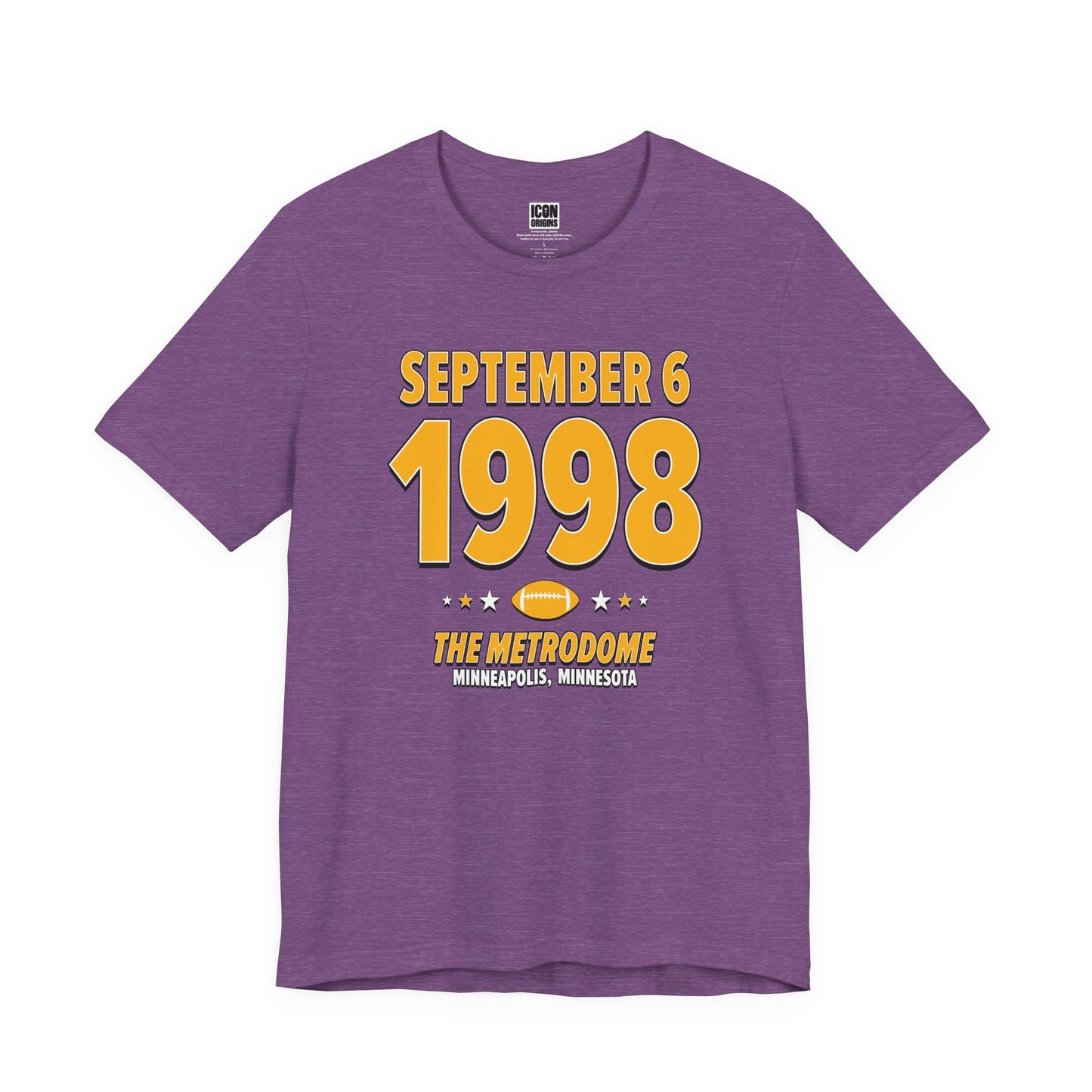 Minnesota Football – September 6, 1998 – Origin Tee