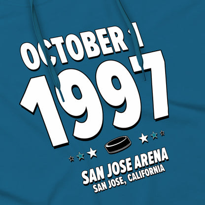 San Jose Hockey – October 1, 1997 – Hoodie