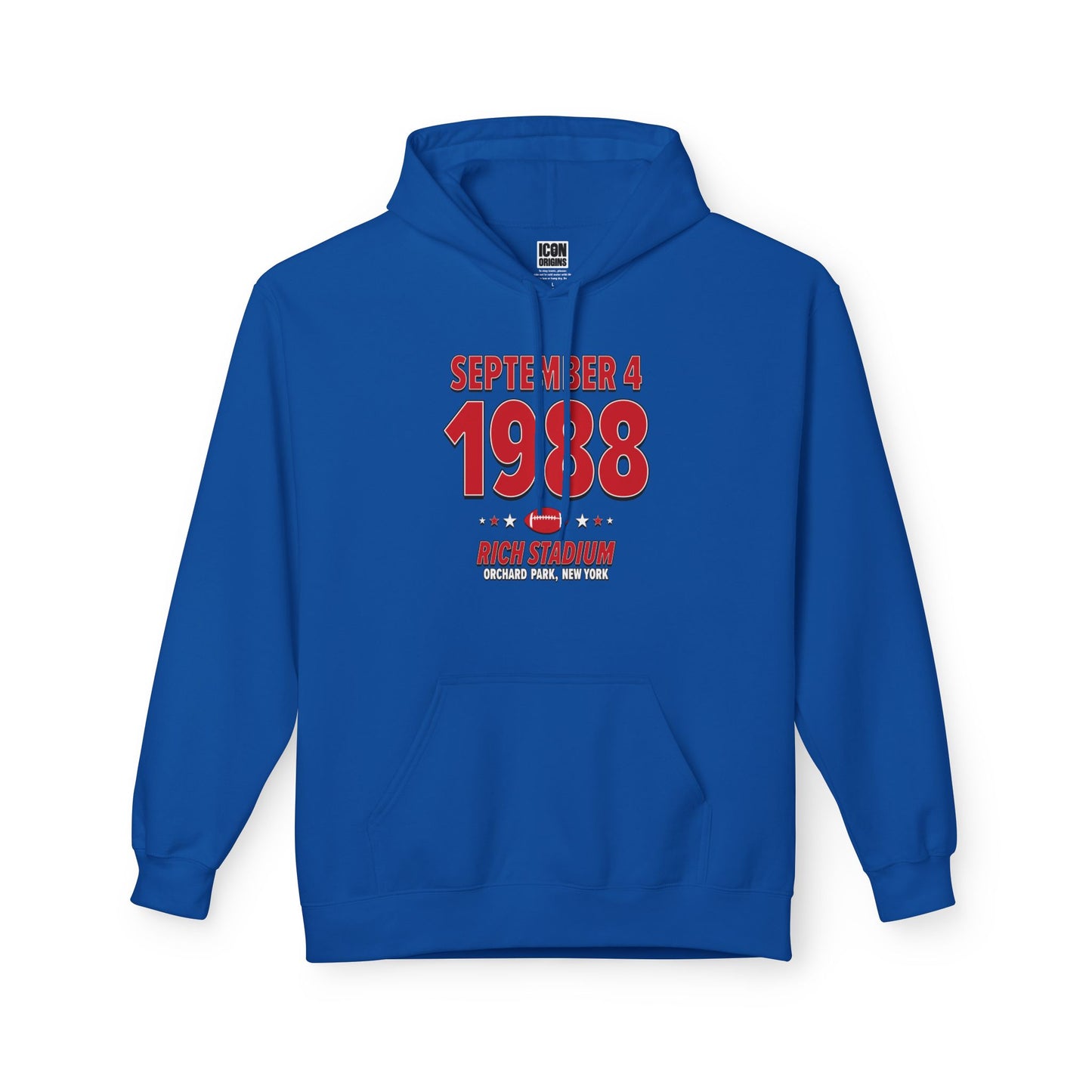 Buffalo Football – September 4, 1988 – Hoodie