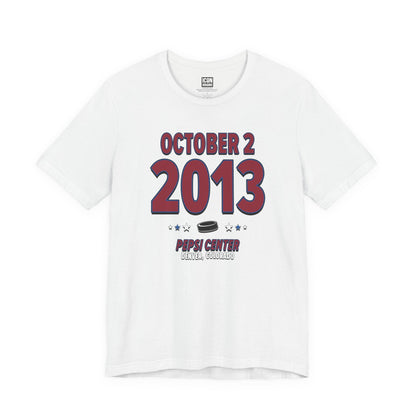 Colorado Hockey – October 2, 2013 – Origin Tee (Black & White)