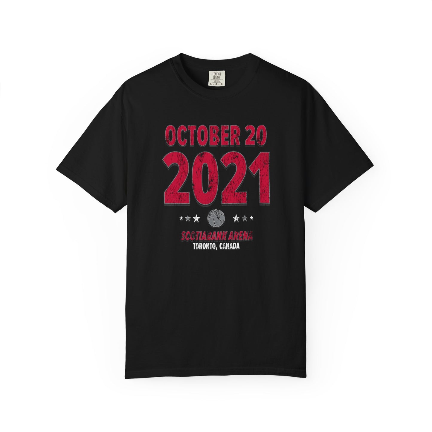 Toronto Basketball – October 20, 2021 – Comfort Colors (Black & White)
