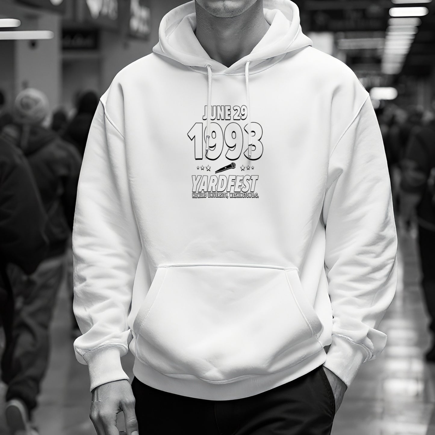 Brooklyn Colossus – 1993 – Hoodie (Black & White)