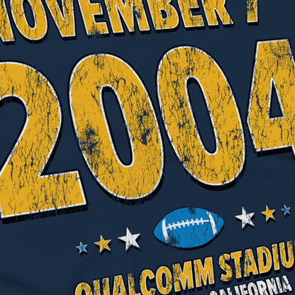 San Diego Football – November 7, 2004 – Comfort Colors