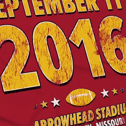 Kansas City Football – September 11, 2016 – Comfort Colors