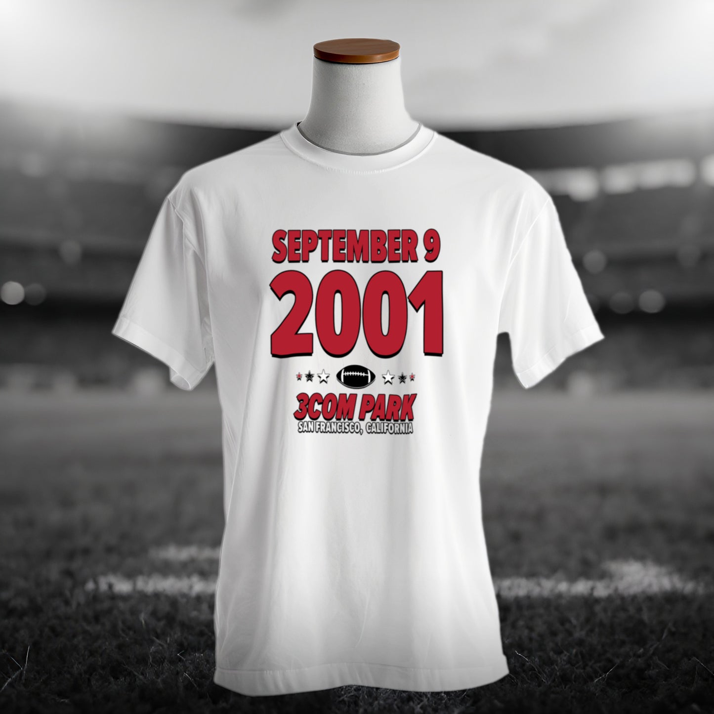 Atlanta Football – September 9, 2001 – Origin Tee (Black & White)