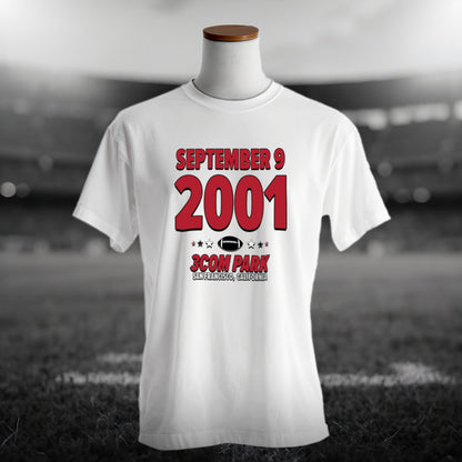 Atlanta Football – September 9, 2001 – Origin Tee (Black & White)