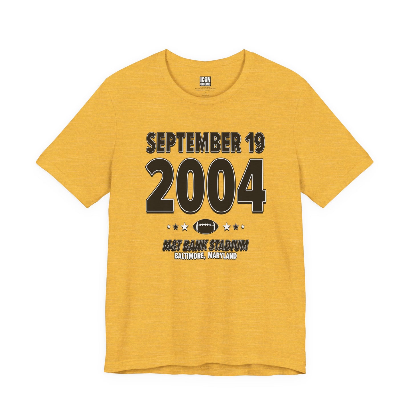 Pittsburgh Football – September 19, 2004 – Origin Tee