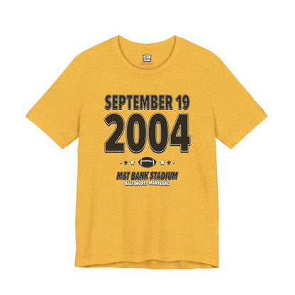 Pittsburgh Football – September 19, 2004 – Origin Tee