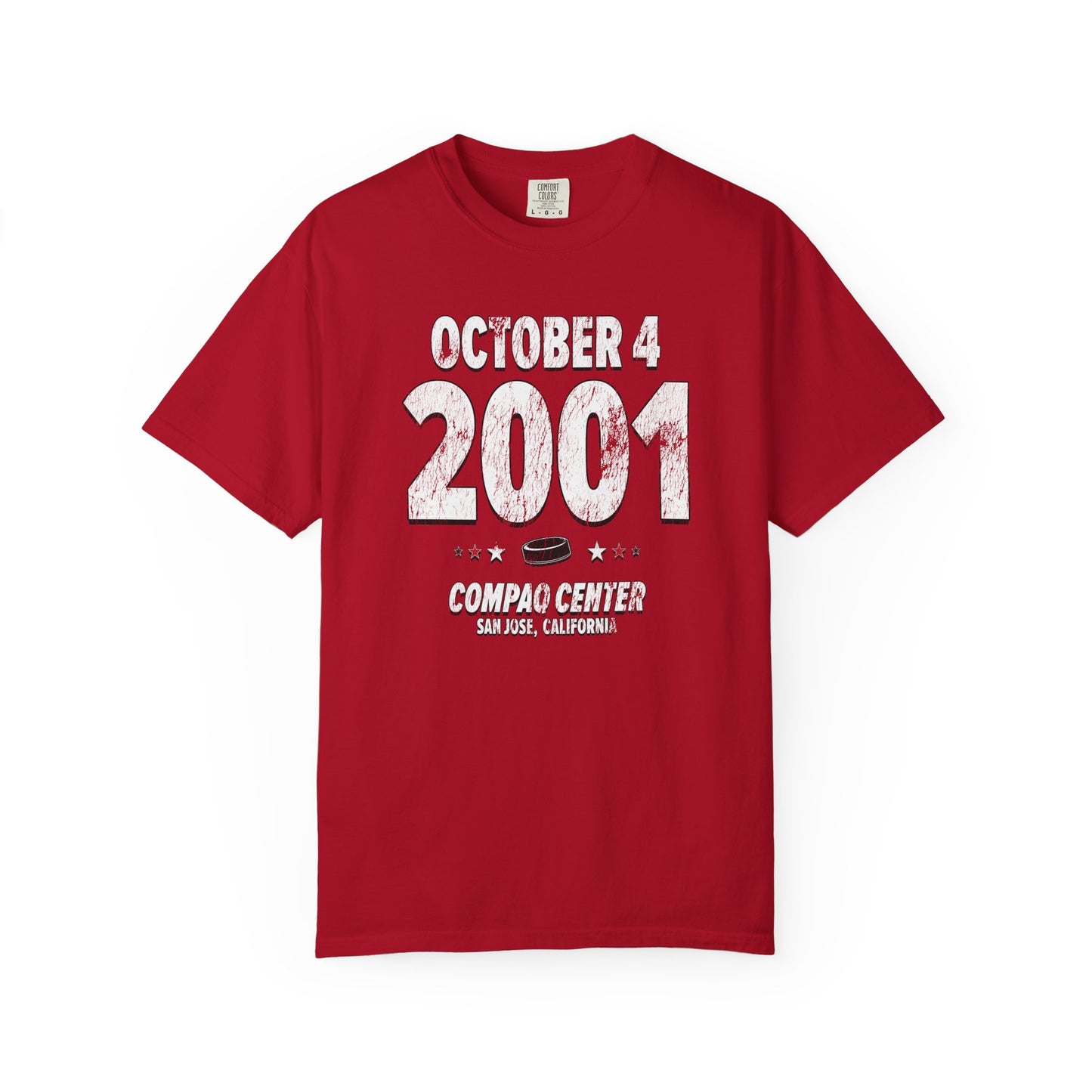 Detroit Hockey – October 4, 2001 – Comfort Colors