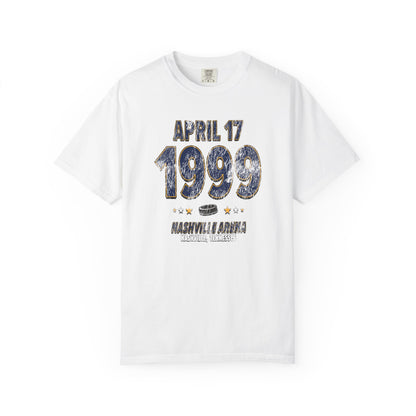 Nashville Hockey – October 13, 1998 – Comfort Colors (Black & White)