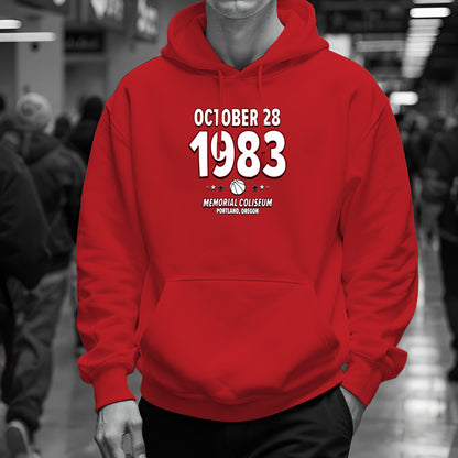 Portland Basketball – October 28, 1983 – Hoodie