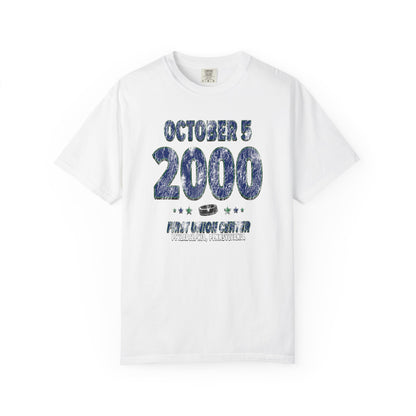 Vancouver Hockey – October 5, 2000 – Comfort Colors (Black & White)