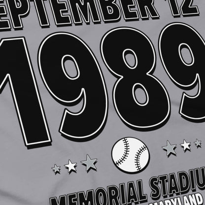 Chicago Baseball – September 12, 1989 – Origin Tee
