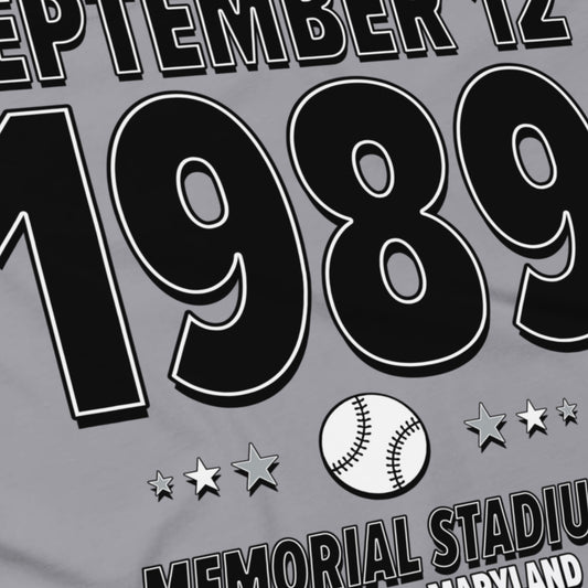 Chicago Baseball – September 12, 1989 – Origin Tee