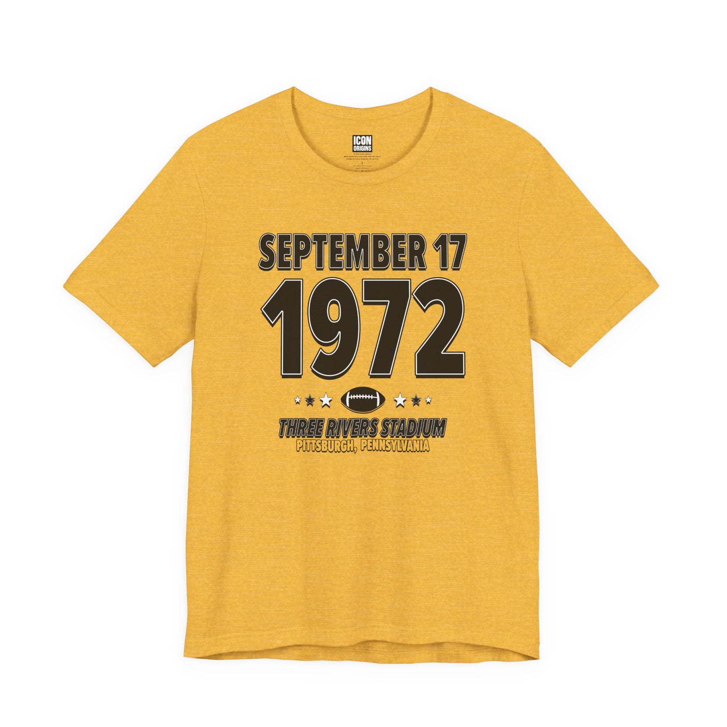 Pittsburgh Football – September 17, 1972 – Origin Tee