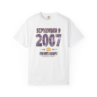 Minnesota Football – September 9, 2007 – Comfort Colors (Black & White)