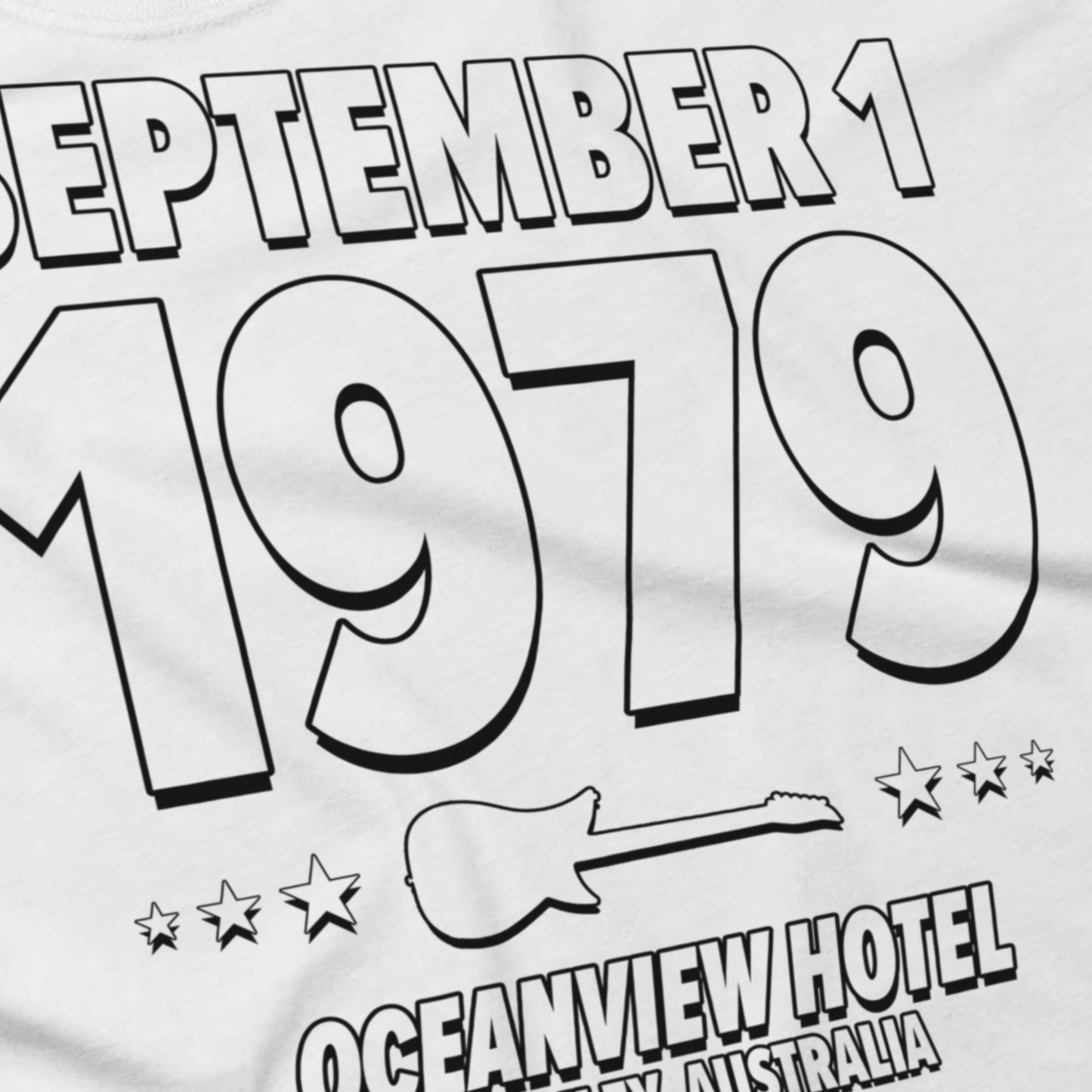 Aussie Sensations – 1979 – Origin Tee (Black & White)