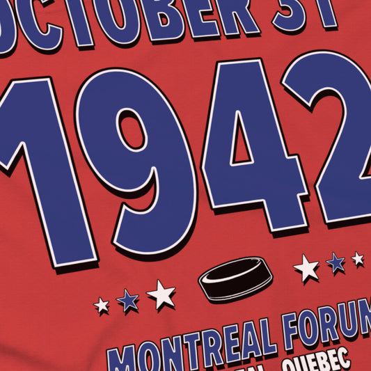 Montreal Hockey – October 31, 1942 – Origin Tee