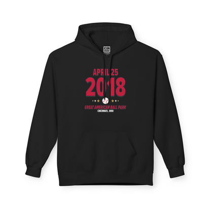 Atlanta Baseball – April 25, 2018 – Hoodie (Black & White)