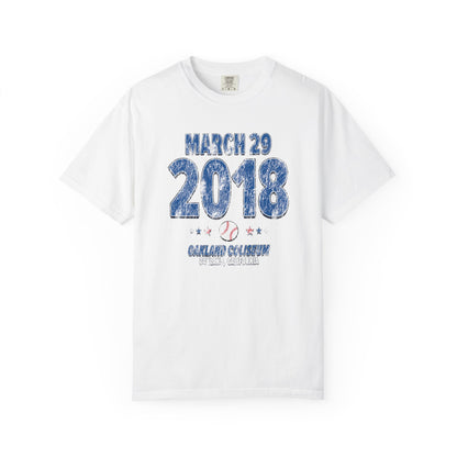 Los Angeles Baseball – March 29, 2018 – Comfort Colors (Black & White)