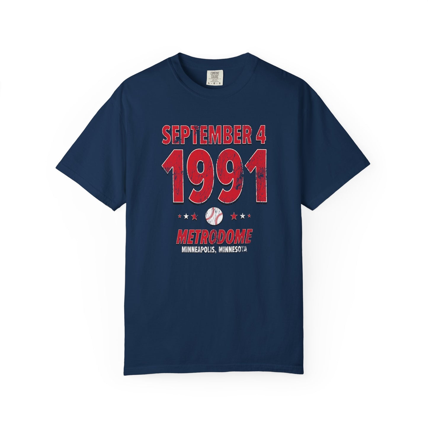 Cleveland Baseball – September 4, 1991 – Comfort Colors