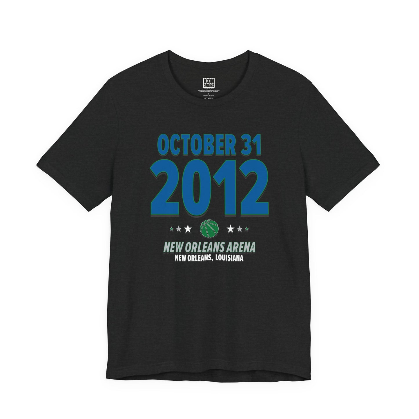 Dallas Basketball – October 31, 2012 – Origin Tee (Black & White)