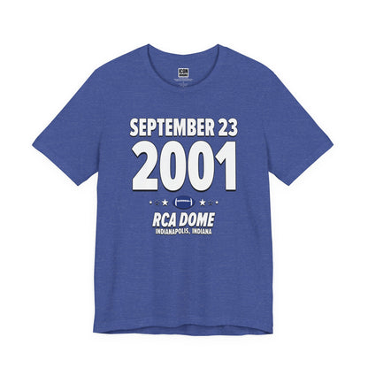 Indianapolis Football – September 23, 2001 – Origin Tee