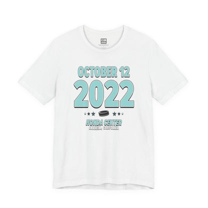 Seattle Hockey – October 12, 2022 – Origin Tee (Black & White)