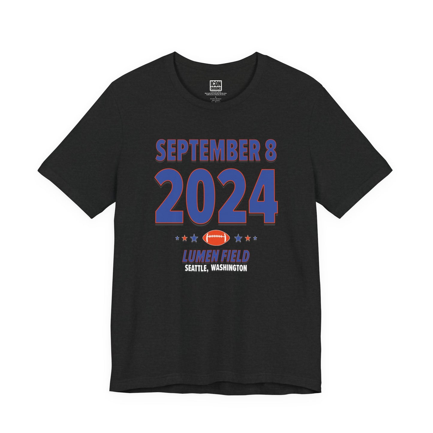 Denver Football – September 8, 2024 – Origin Tee (Black & White)