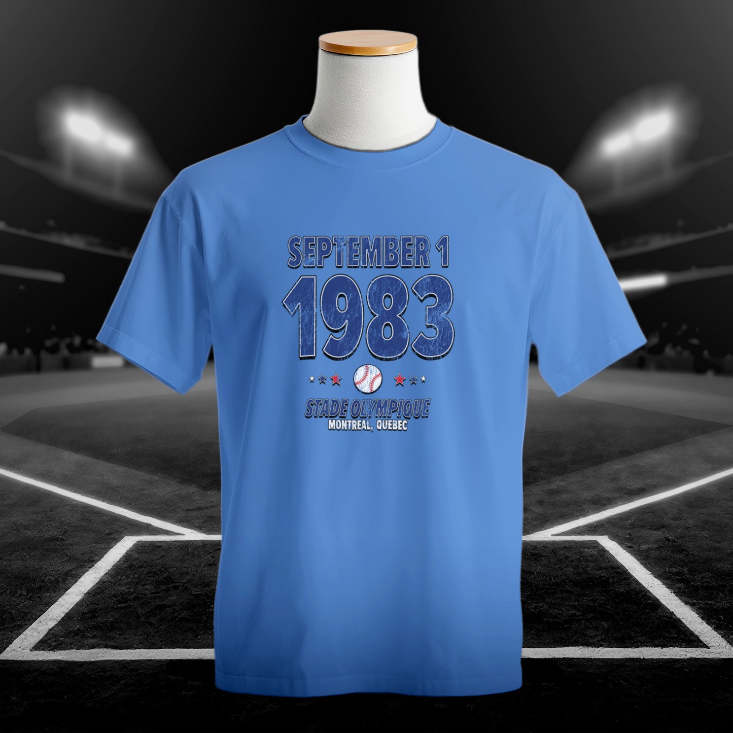 Los Angeles Baseball – September 1, 1983 – Comfort Colors