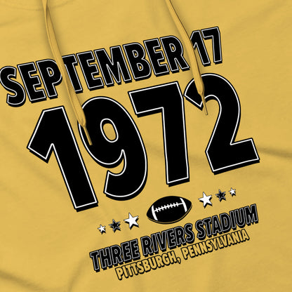 Pittsburgh Football – September 17, 1972 – Hoodie