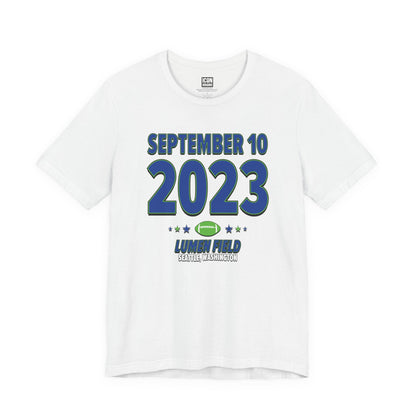 Seattle Football – September 10, 2023 – Origin Tee (Black & White)