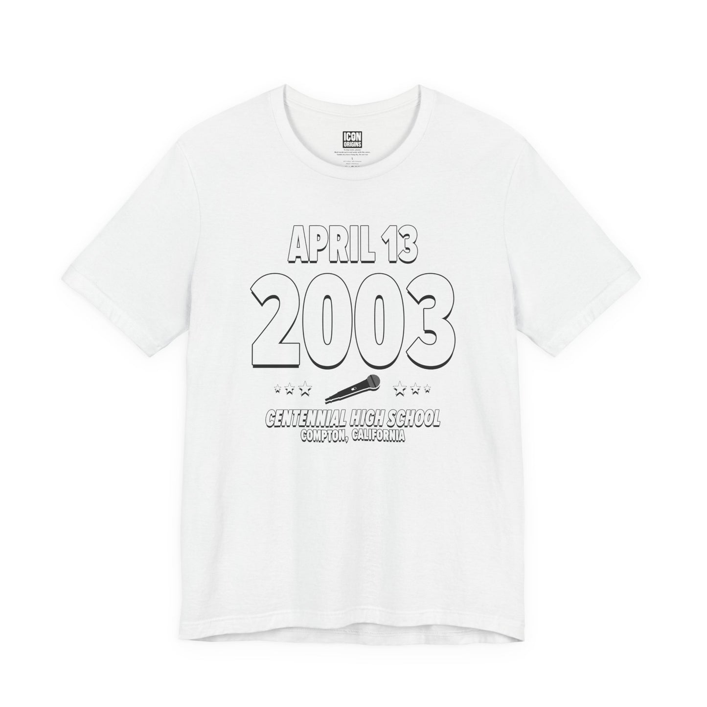 Hub City Butterfly – 2003 – Origin Tee (Black & White)