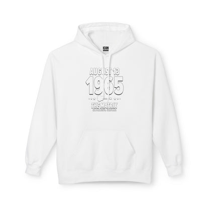 Psychedelic Flight – 1965 – Hoodie (Black & White)