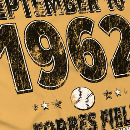 Pittsburgh Baseball – September 16, 1962 – Comfort Colors