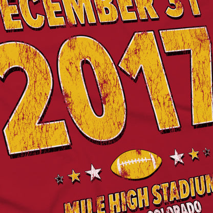 Kansas City Football – December 31, 2017 – Comfort Colors